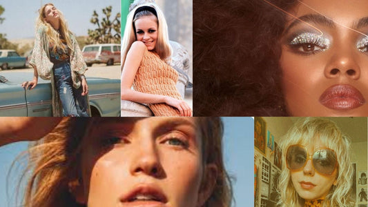 Vintage '70s Beauty Inspo: From Doe-Eyed Glam to Retro Perfume Pairings