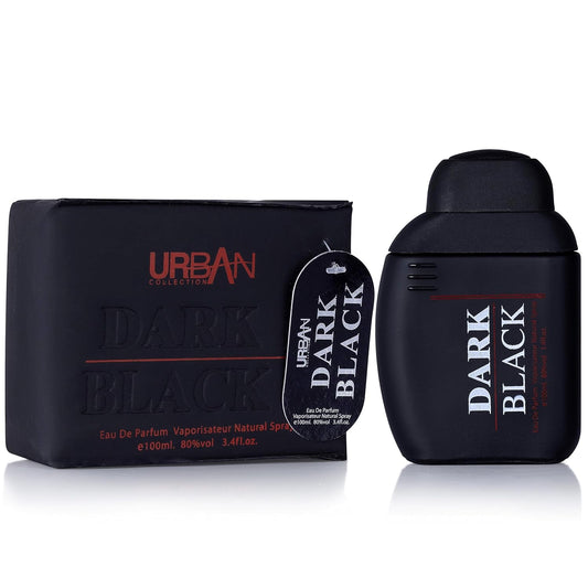Dark Black 3.4 Oz Perfume for Men - The Ultimate Masculine Scent | Urban Collection