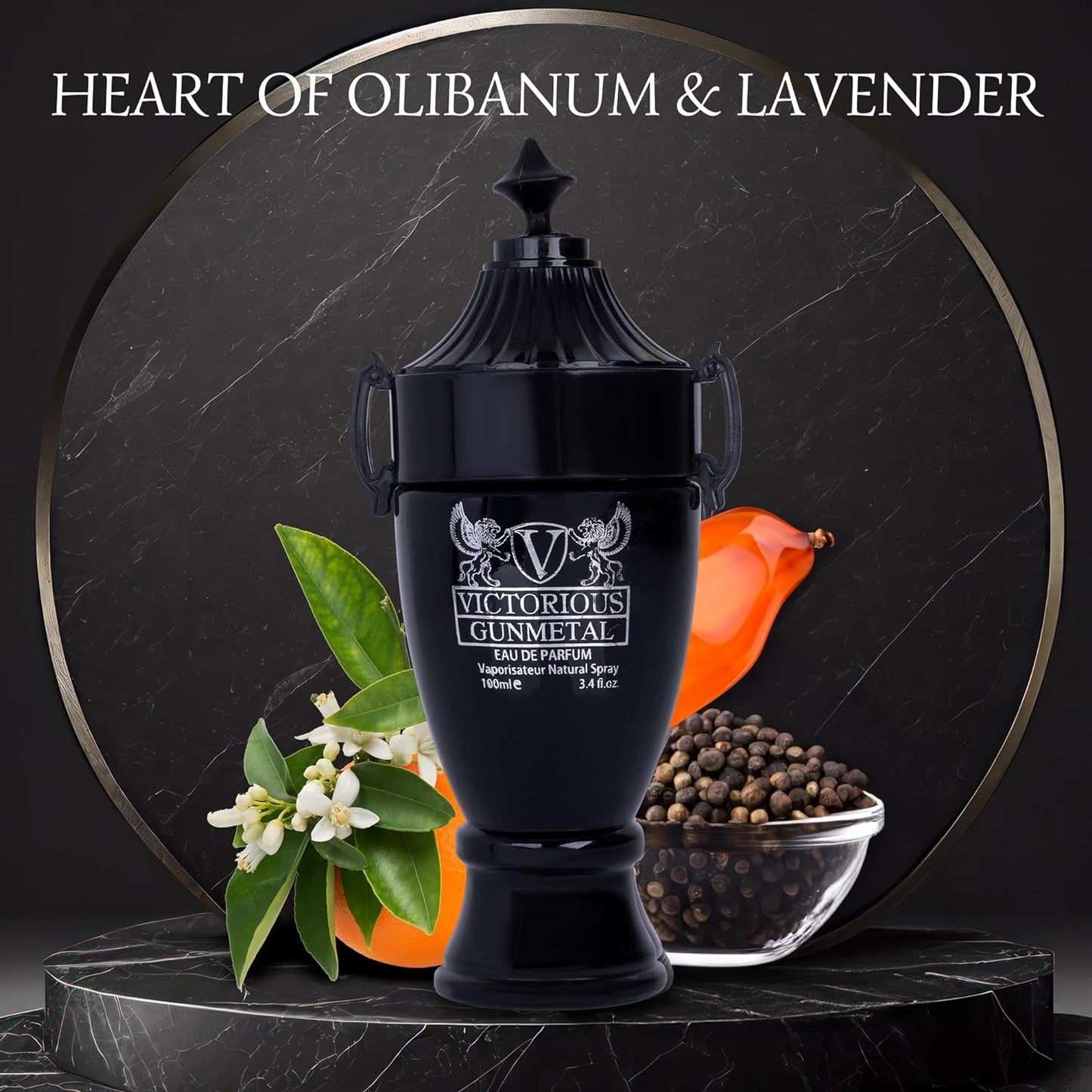Victorious Gunmetal 3.4 Oz Perfume for Men - Unleash Your Inner Champion | Urban Collection