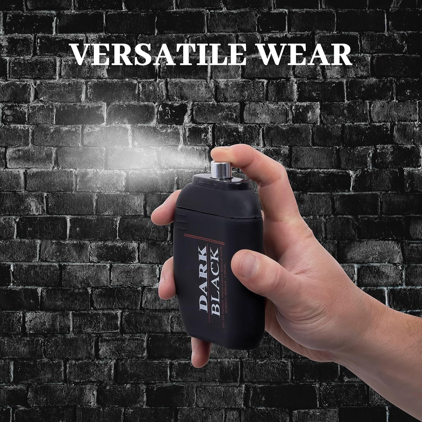 Dark Black 3.4 Oz Perfume for Men - The Ultimate Masculine Scent | Urban Collection