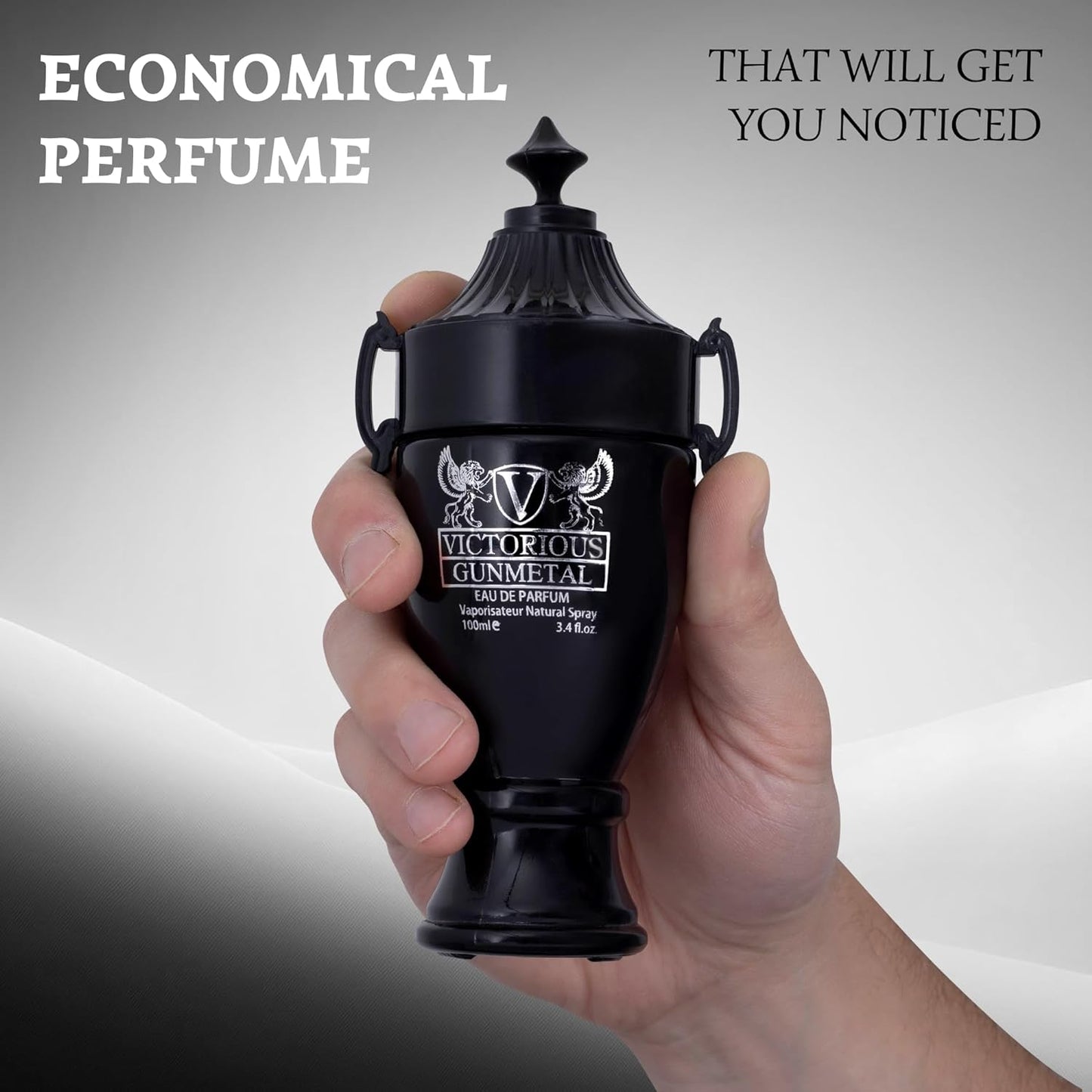 Victorious Gunmetal 3.4 Oz Perfume for Men - Unleash Your Inner Champion | Urban Collection