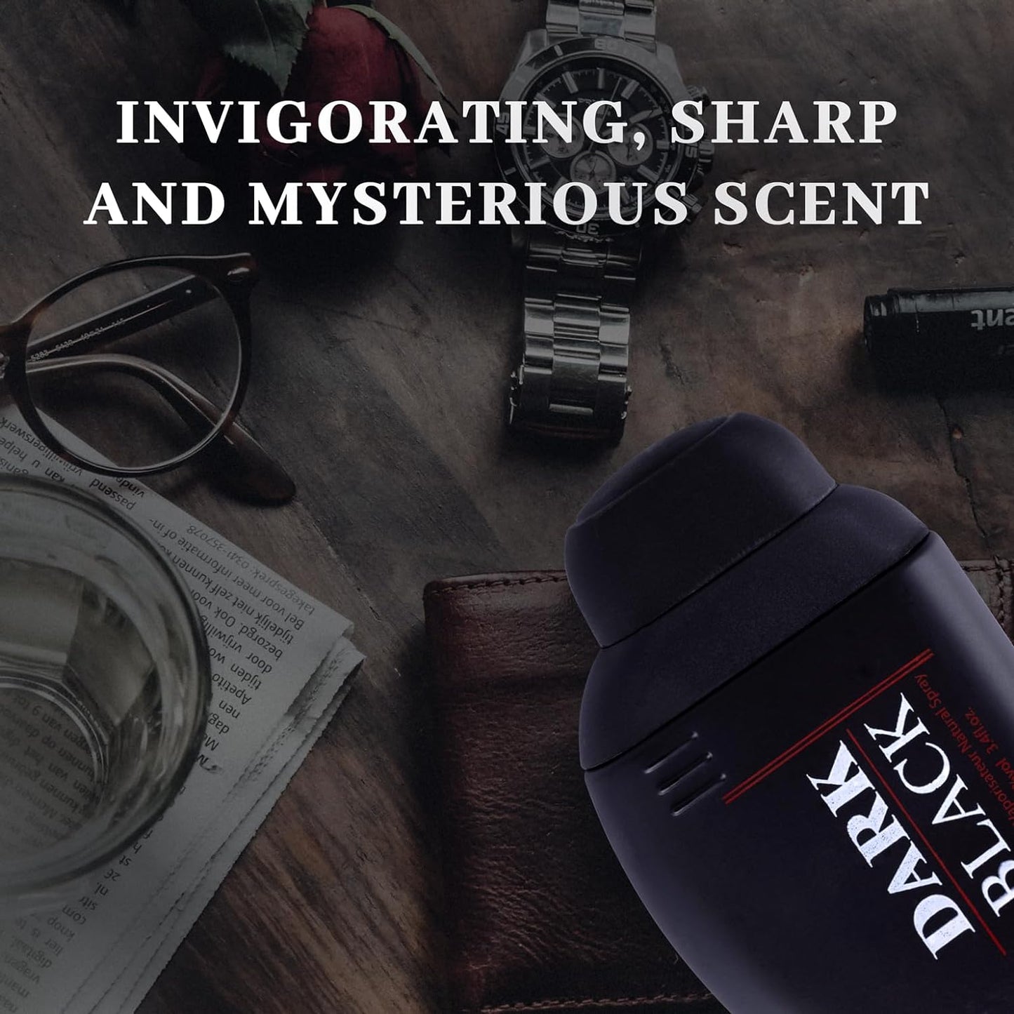 Dark Black 3.4 Oz Perfume for Men - The Ultimate Masculine Scent | Urban Collection