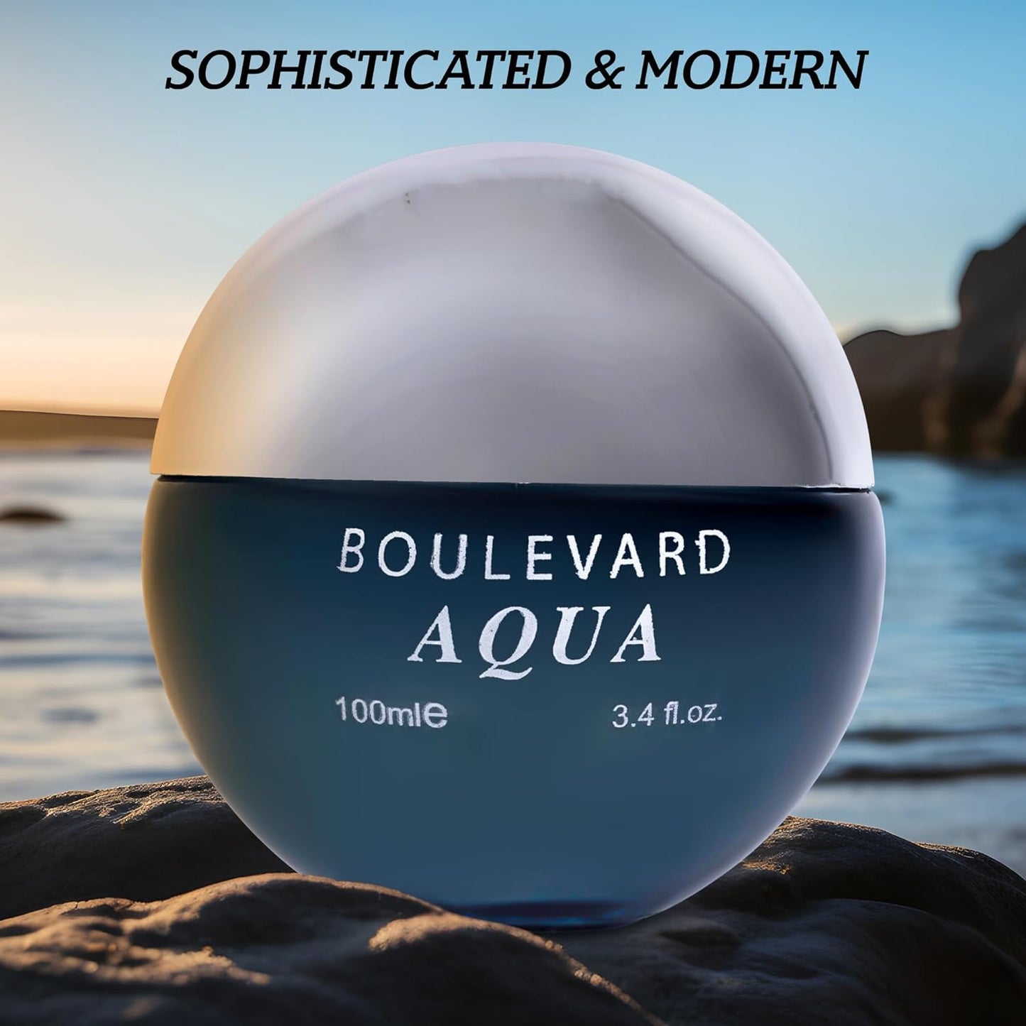 Boulevard Aqua 3.4 Oz Cologne for Men – Refreshing Aquatic Citrus Scent | Urban Collection