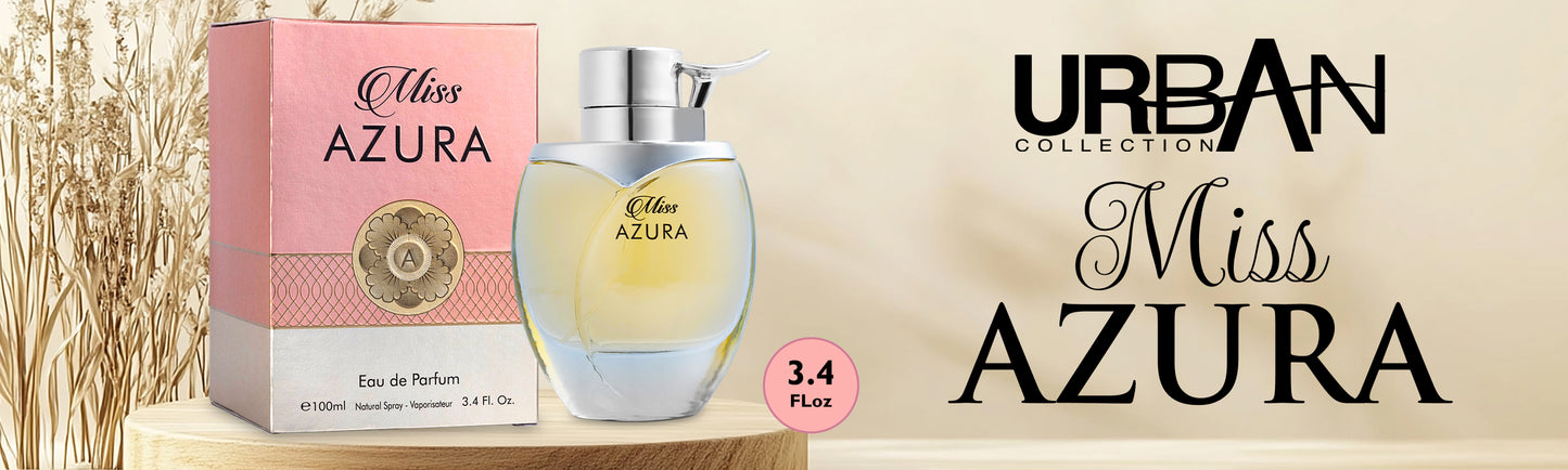 Miss Azura - 3.4 oz/100ml Fruity & Floral Fragrance | Urban Collection