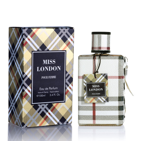 Miss London - 3.4 oz / 100ml A Timeless Floral and Elegant Fragrance for Women | Urban Collection