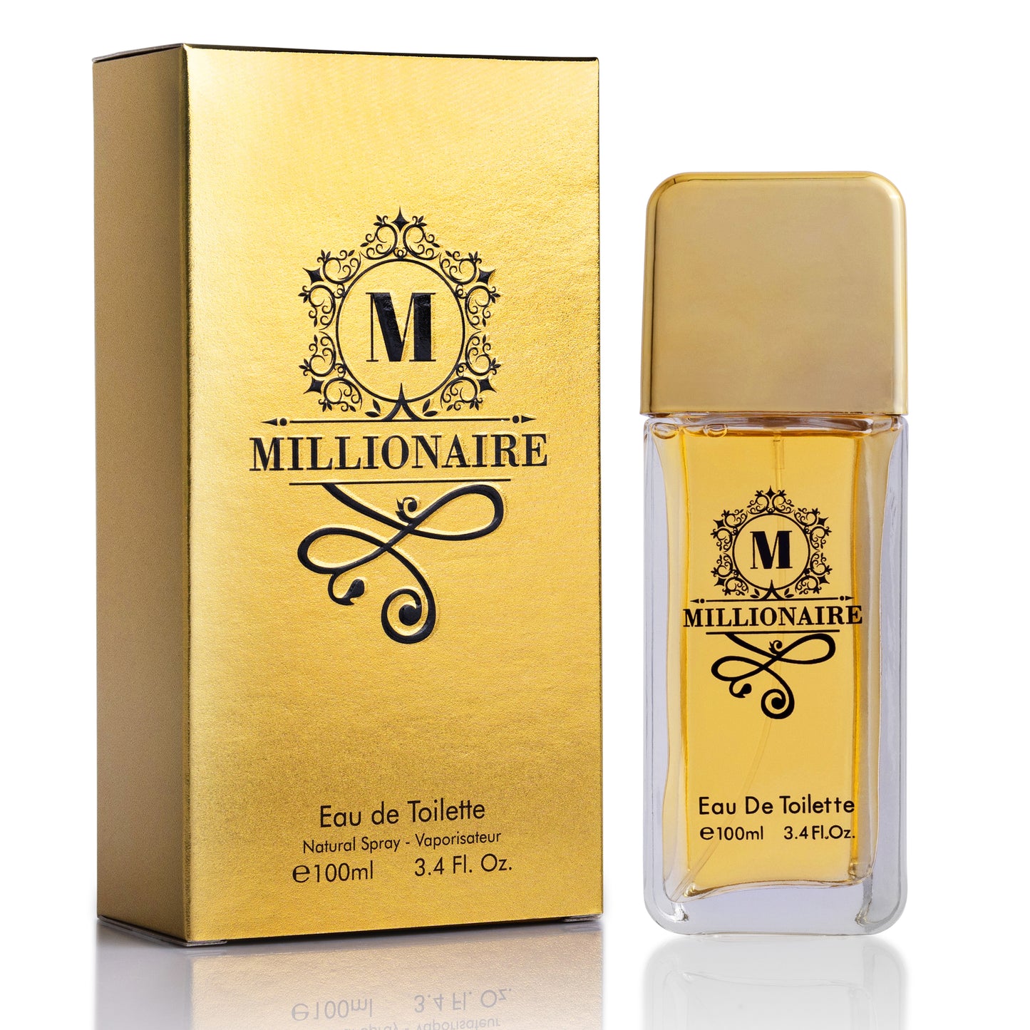 Millionaire - 3.4 oz / 100ml Fresh, Bold & Captivating Fragrance for Men | Urban Collection