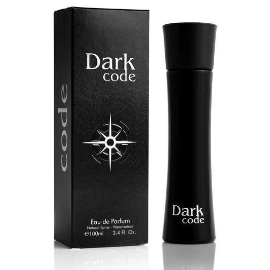 Dark Code For Men - 3.4 oz / 100ml The Ultimate Seductive Fragrance for the Modern Man | Urban Collection