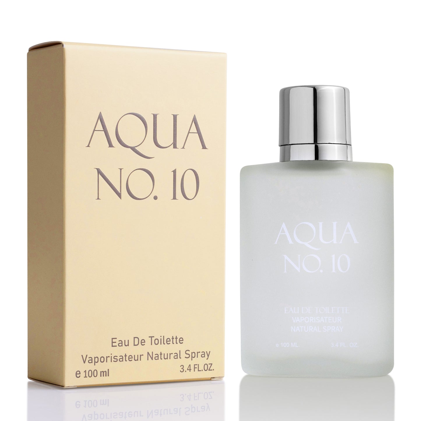 Aqua No 10 - 3.4 oz / 100ml Fresh Aquatic Fragrance for Men | Urban Collection