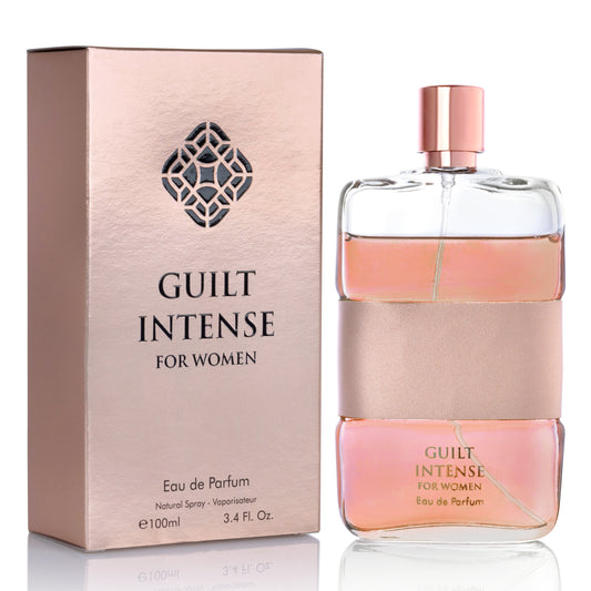 Guilt Intense Women 3.4 Oz Perfume for Women - A Bold and Feminine Fragrance | Urban Collection