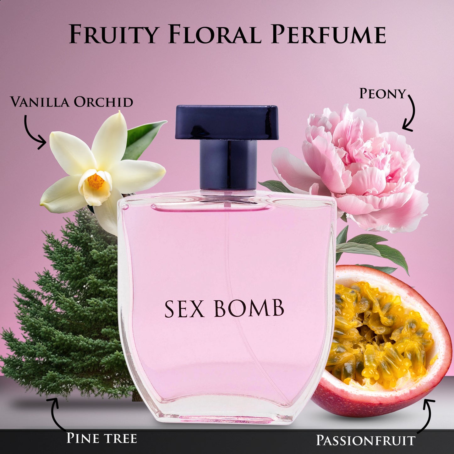 Sex Bomb for Women - 3.4 oz/100ml Fruity & Vibrant Fragrance | Urban Collection