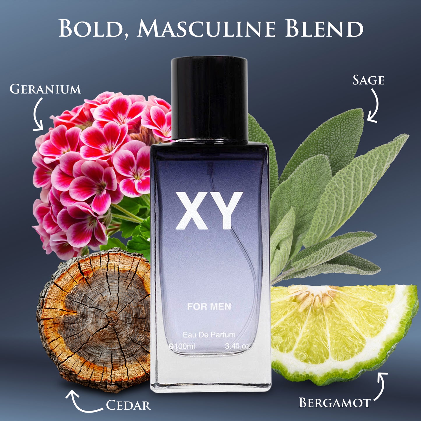 XY – 3.4 oz / 100ml Fine Mist Body Spray – Fruity & Sophisticated Notes