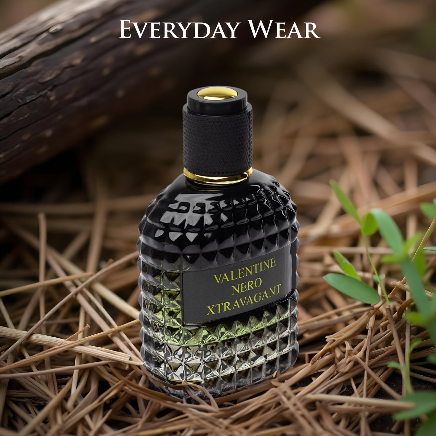Valentine Nero Xtravagant for Men – 3.4 oz / 100ml Fine Mist Body Spray – Citrus & Elegant Notes