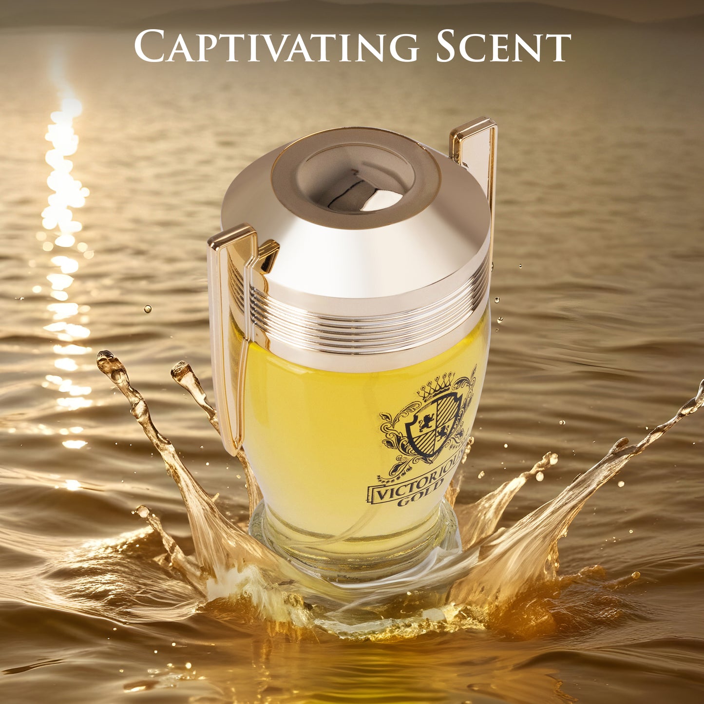 Victorious Gold for Men and Women - 3.4 oz / 100ml Luxurious Unisex Perfume | Urban Collection