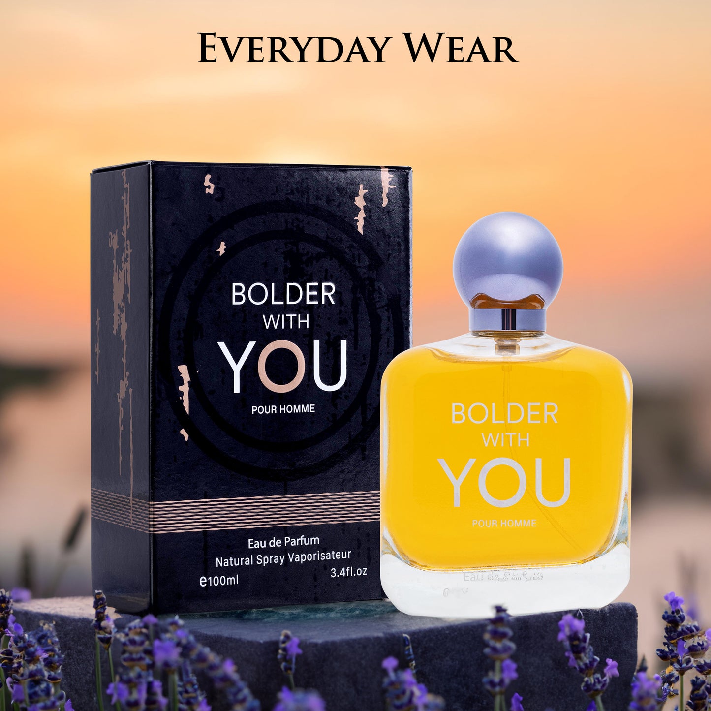 Bolder With You - 3.4 oz / 100ml Warm Vanilla & Chestnut Fragrance for Men | Urban Collection