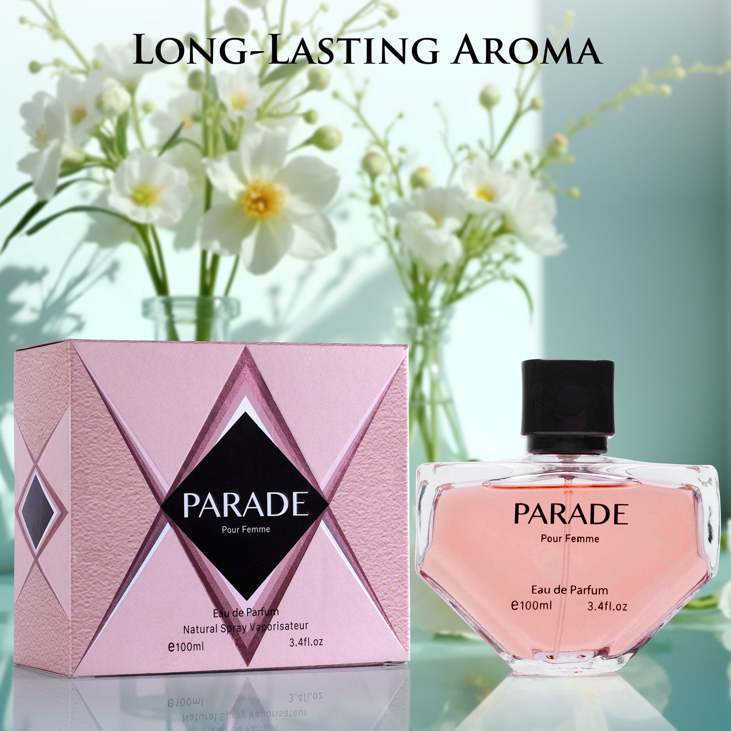 Parade 3.4 Oz Perfume for Women - Warm Amber Floral Scent | Urban Collection