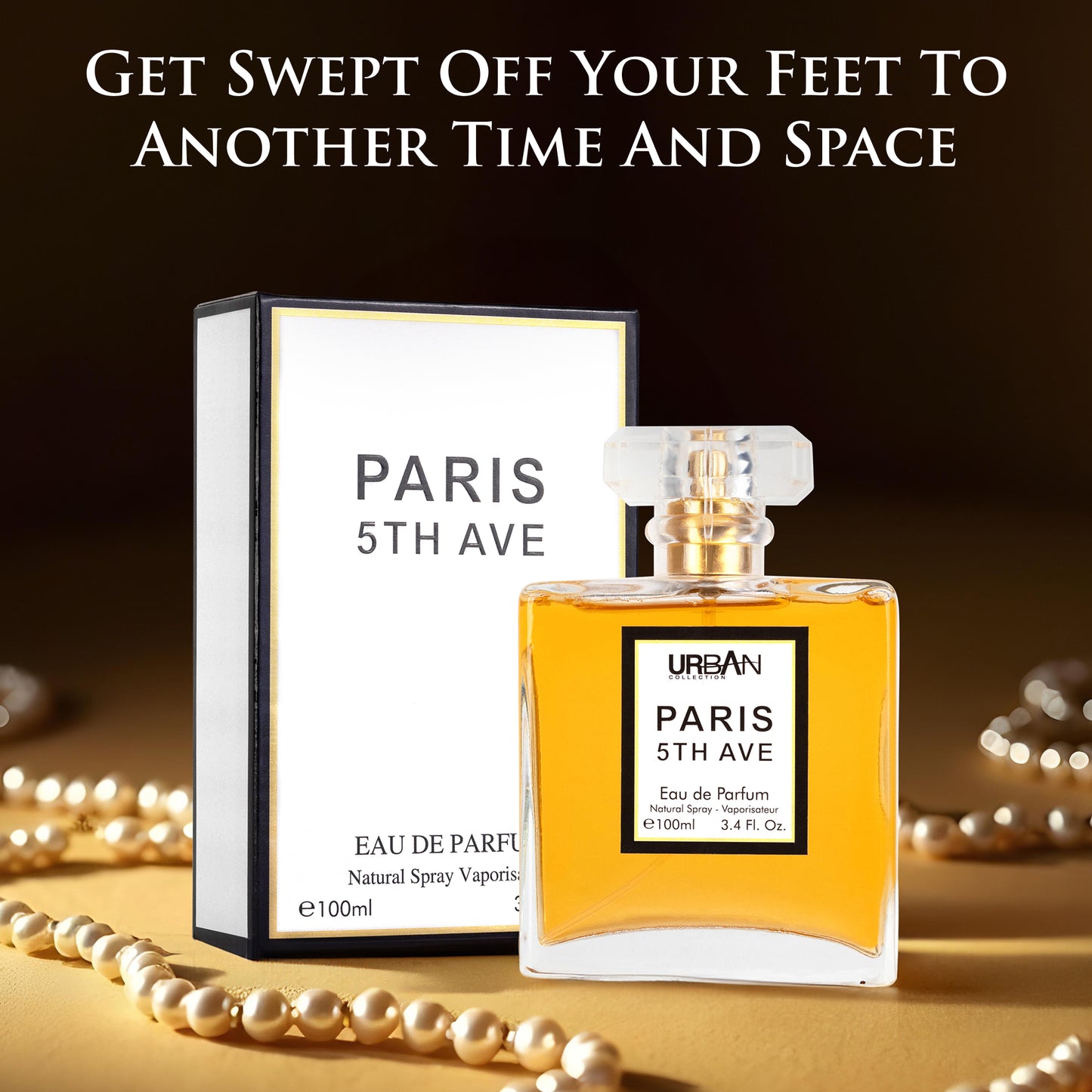 Paris 5th Avenue for Women – Designer-Inspired Floral Aldehyde Perfume | 3.4 oz/100ml Eau de Parfum | Urban Collection
