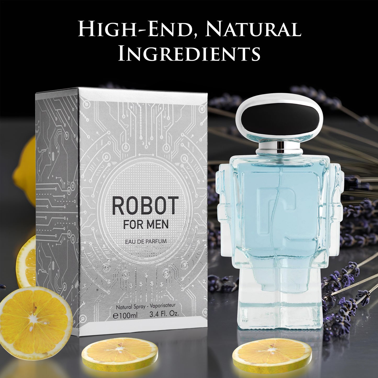 Robot for Men - 3.4 oz/100ml Fresh & Citrusy Fragrance | Urban Collection