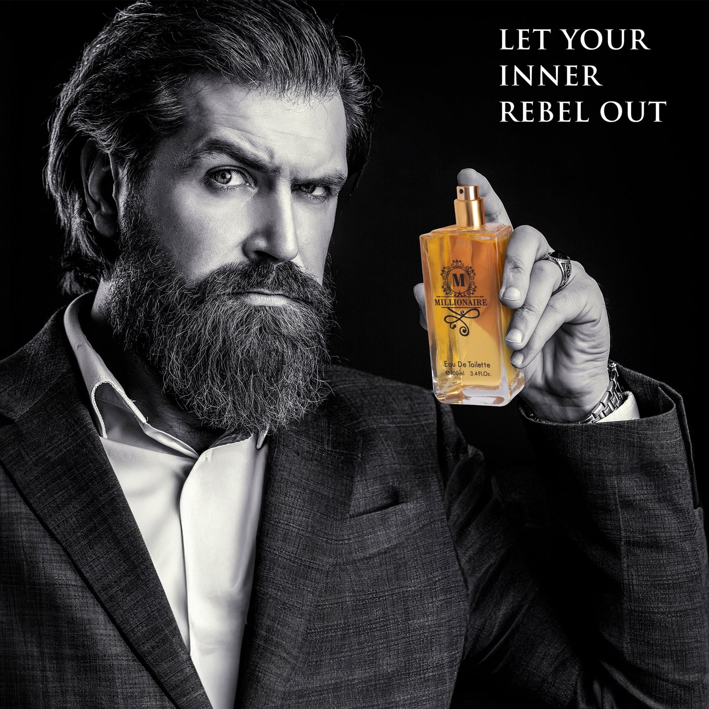 Millionaire - 3.4 oz / 100ml Fresh, Bold & Captivating Fragrance for Men | Urban Collection