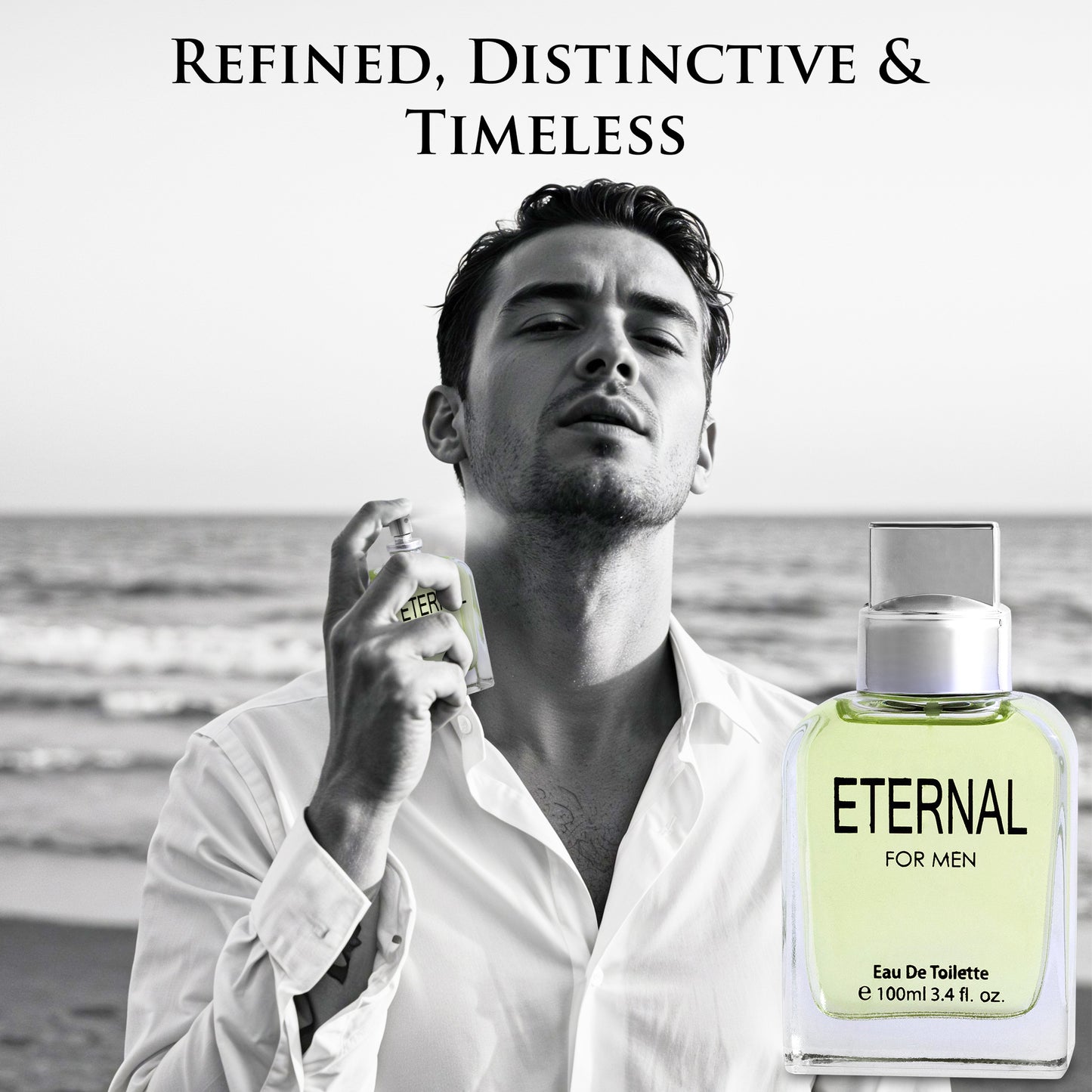Eternal for Men - 3.4 oz/100ml Herbal & Fresh Fragrance | Urban Collection