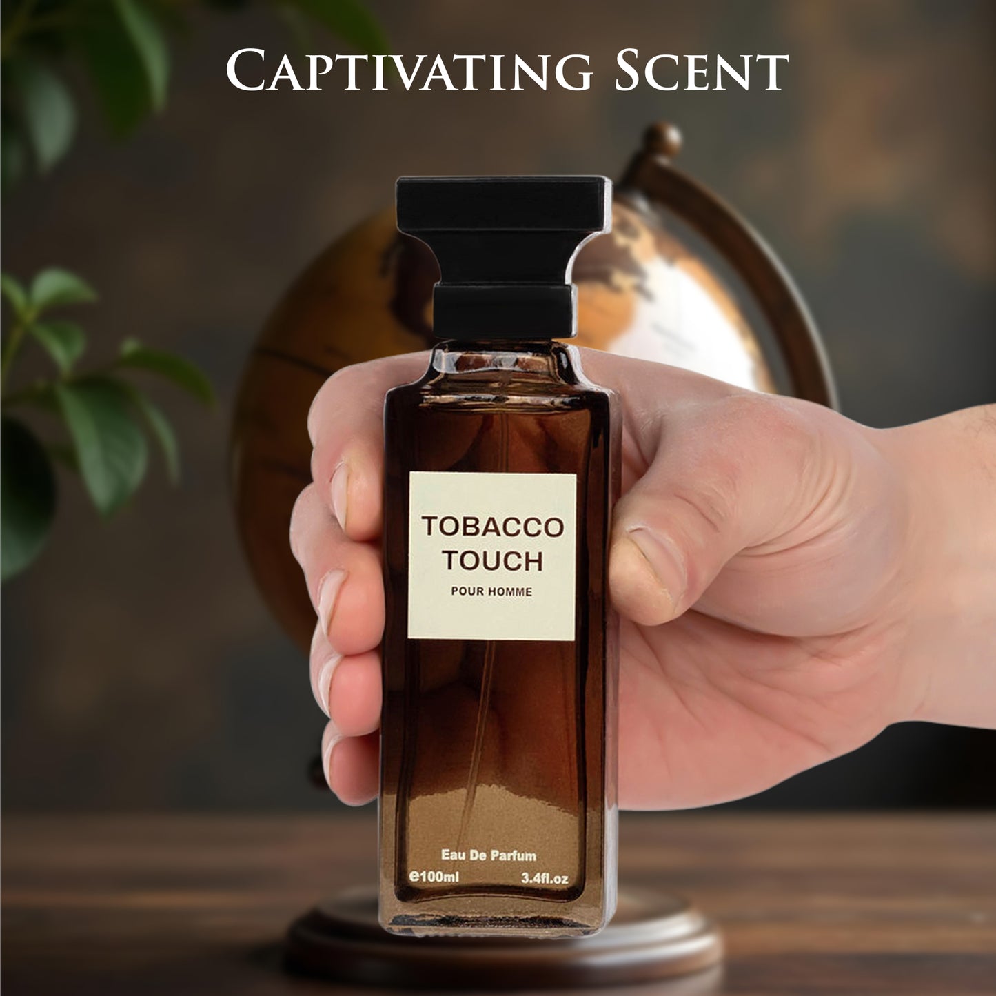 Tobacco Touch for Men & Women - 3.4 oz/100ml Warm & Spicy Fragrance | Urban Collection