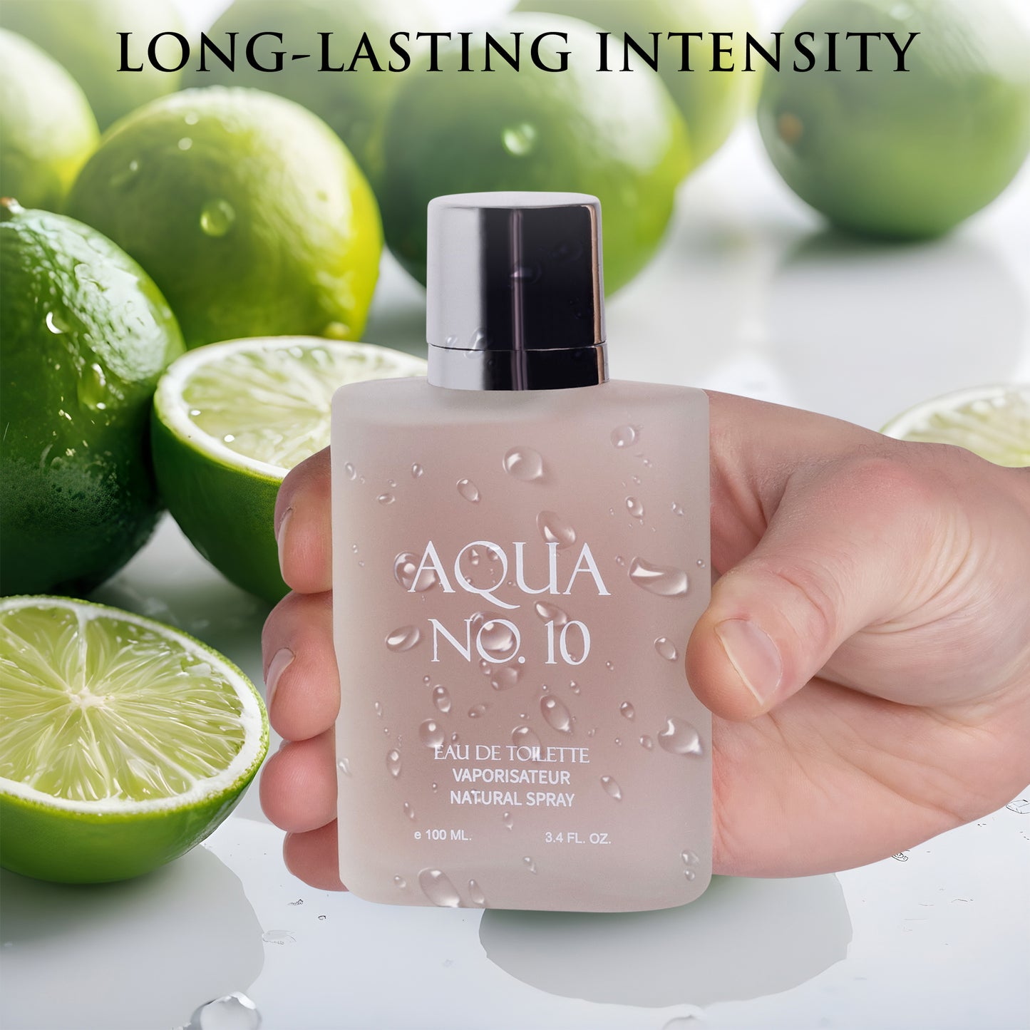 Aqua No 10 - 3.4 oz / 100ml Fresh Aquatic Fragrance for Men | Urban Collection