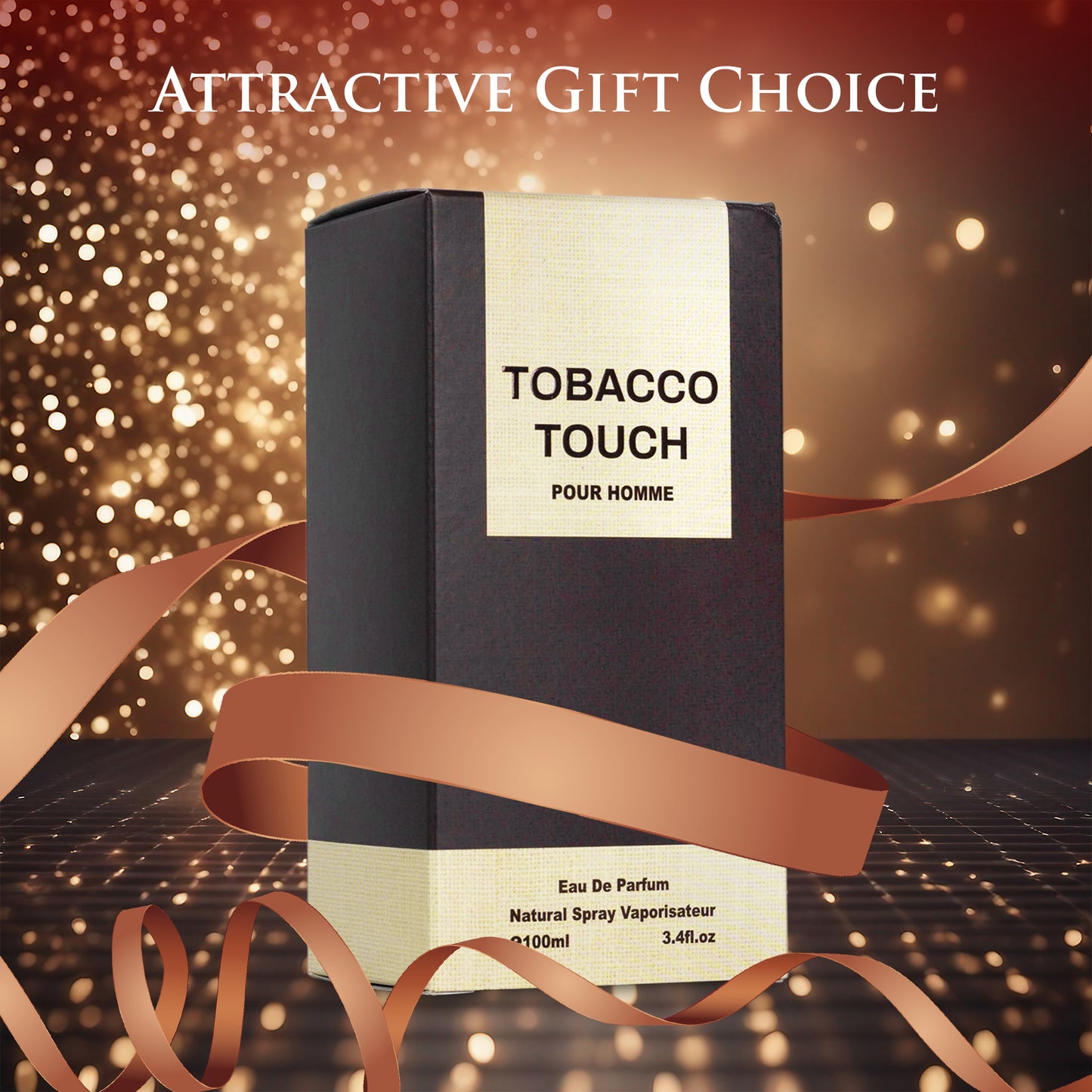 Tobacco Touch for Men & Women - 3.4 oz/100ml Warm & Spicy Fragrance | Urban Collection