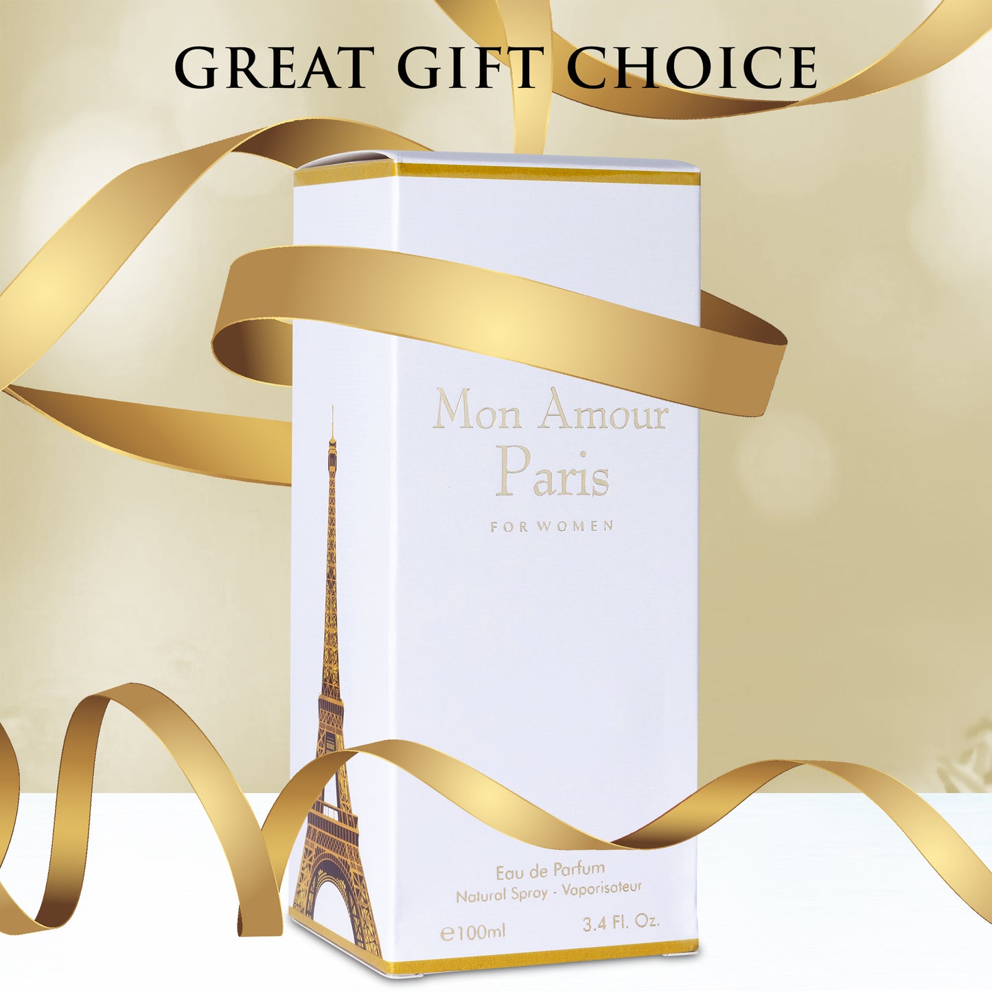 Mon Amour Paris - 3.4 oz / 100ml The Perfect Blend of Elegance and Allure for Women | Urban Collection