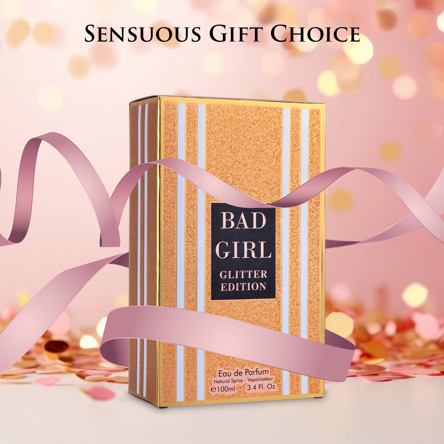 Bad Girl Glitter 3.4 Oz Perfume for Women – Radiant Oriental Floral Scent | Urban Collection
