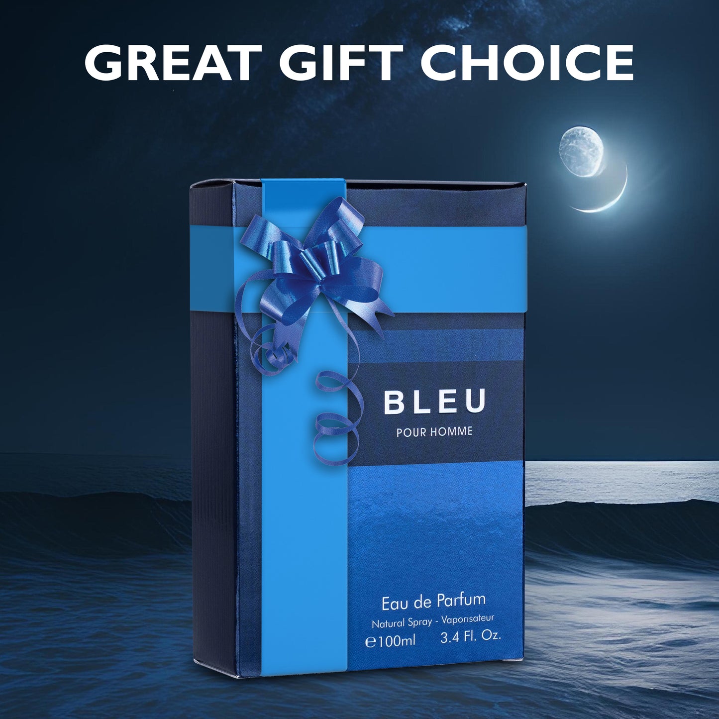 Bleu for Men 3.4 Oz Perfume for Men - The Ultimate Fresh and Masculine Fragrance | Urban Collection