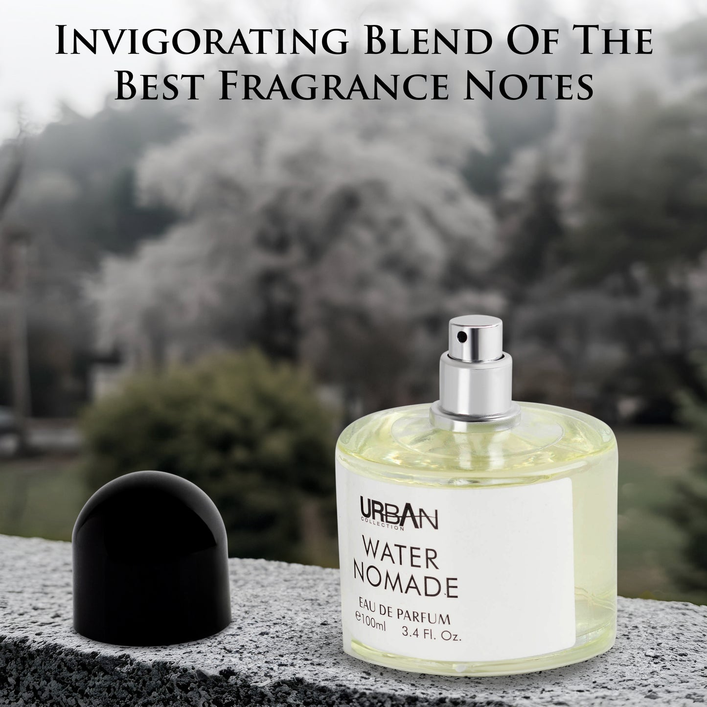 Water Nomade – 3.4 oz / 100ml Fine Mist Body Spray – Fresh & Aquatic Notes (Unisex)