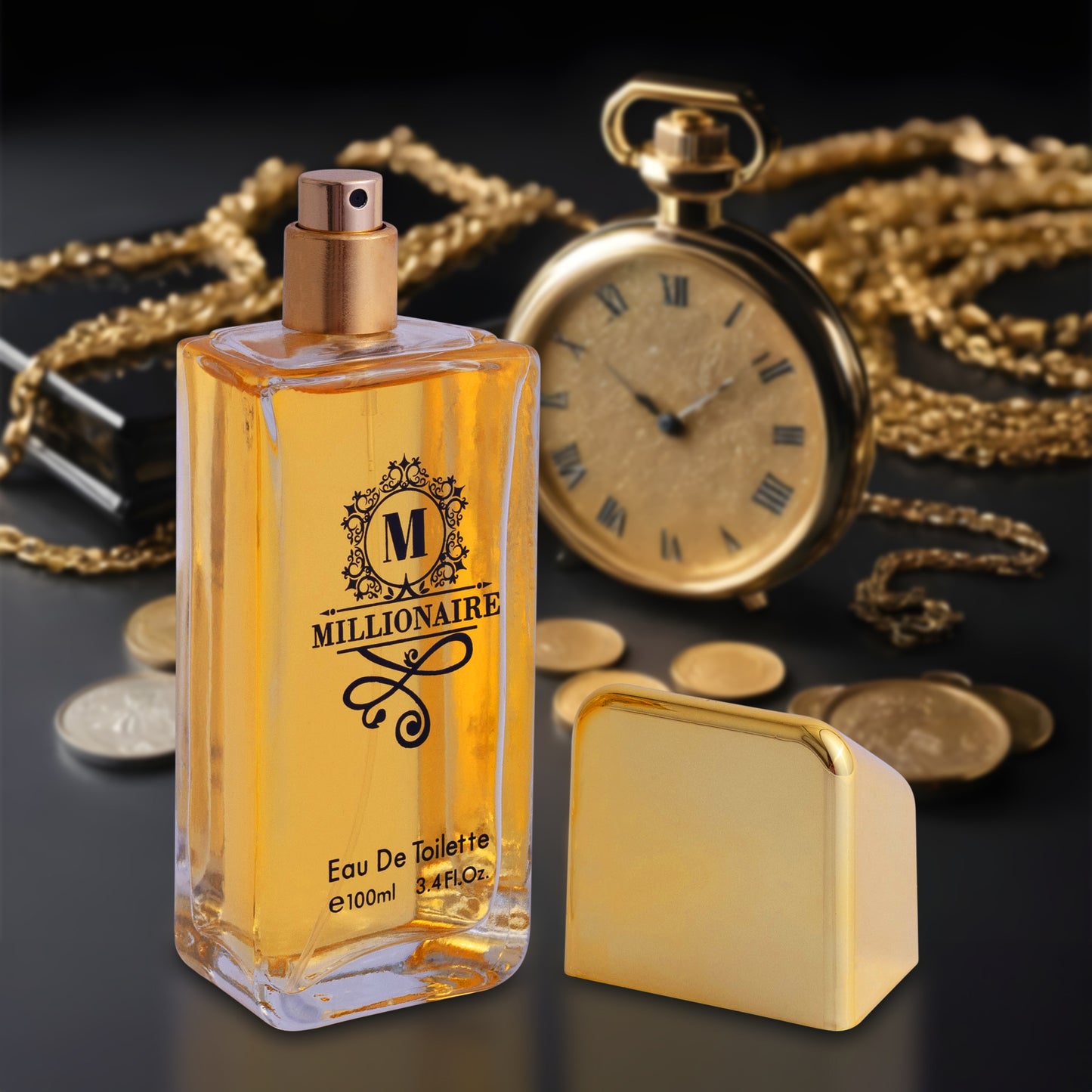 Millionaire - 3.4 oz / 100ml Fresh, Bold & Captivating Fragrance for Men | Urban Collection