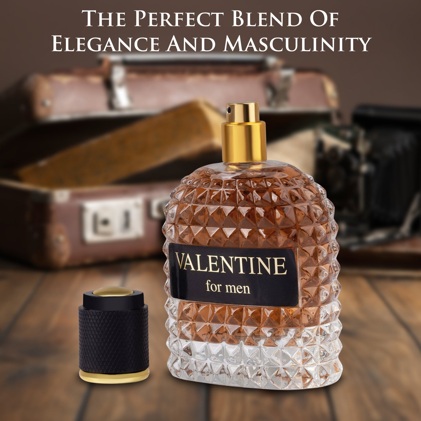 Valentine for Men - 3.4 oz / 100ml The Perfect Blend of Elegance and Boldness | Urban Collection