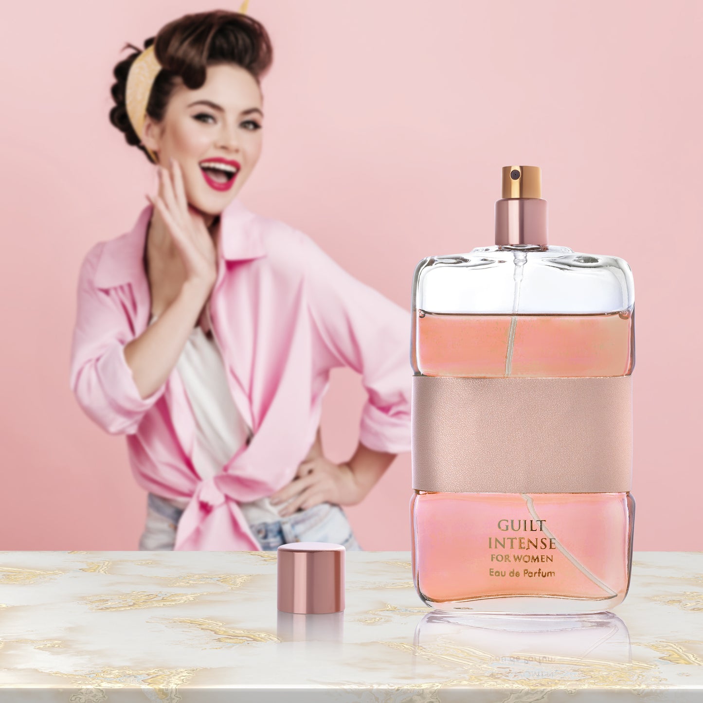 Guilt Intense Women 3.4 Oz Perfume for Women - A Bold and Feminine Fragrance | Urban Collection