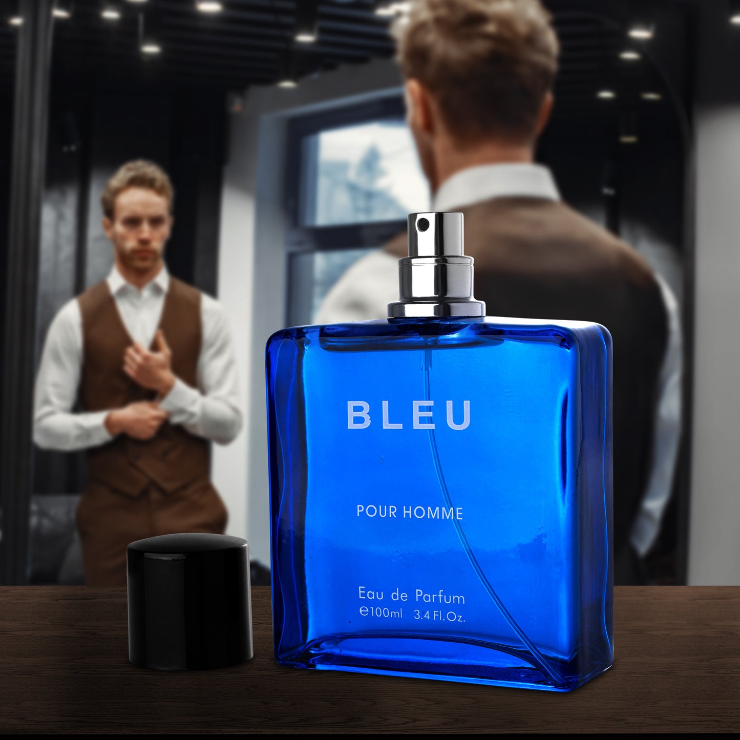 Bleu for Men 3.4 Oz Perfume for Men - The Ultimate Fresh and Masculine Fragrance | Urban Collection