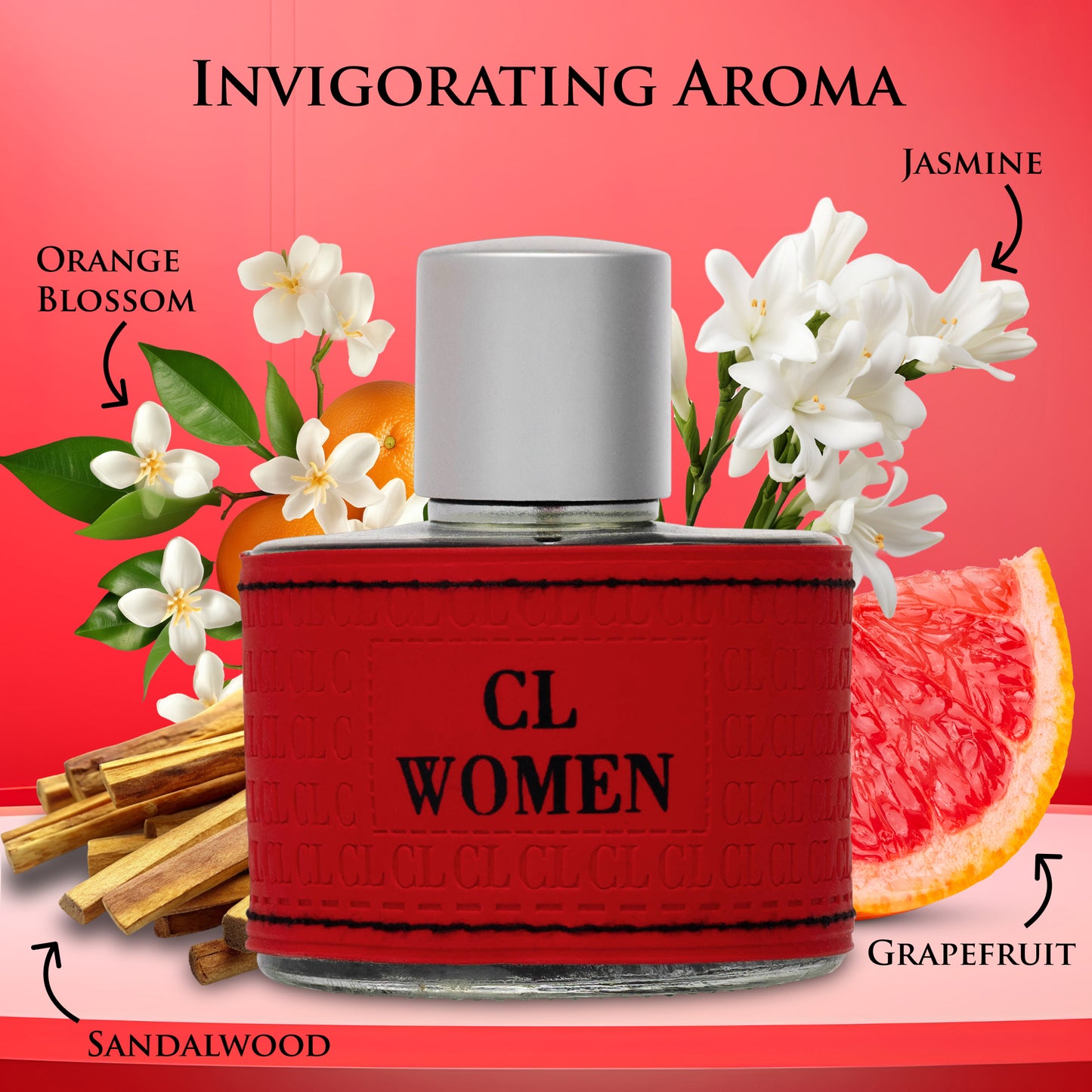 CL for Women – Designer-Inspired Oriental Floral Perfume | 3.4 oz/100ml Eau de Parfum | Urban Collection