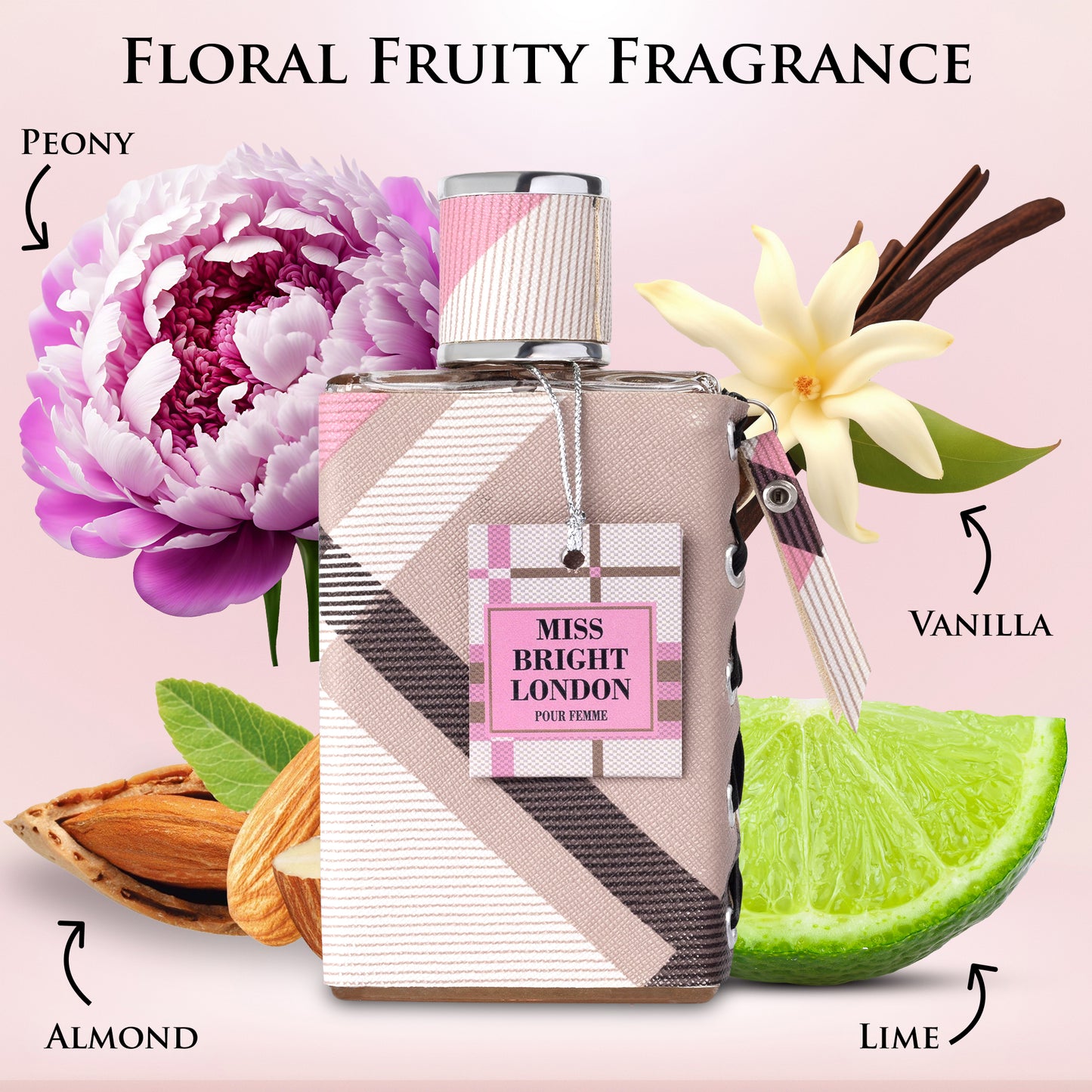 Miss Bright London for Women - 3.4 oz / 100ml The Perfect Blend of Sweetness and Sophistication | Urban Collection