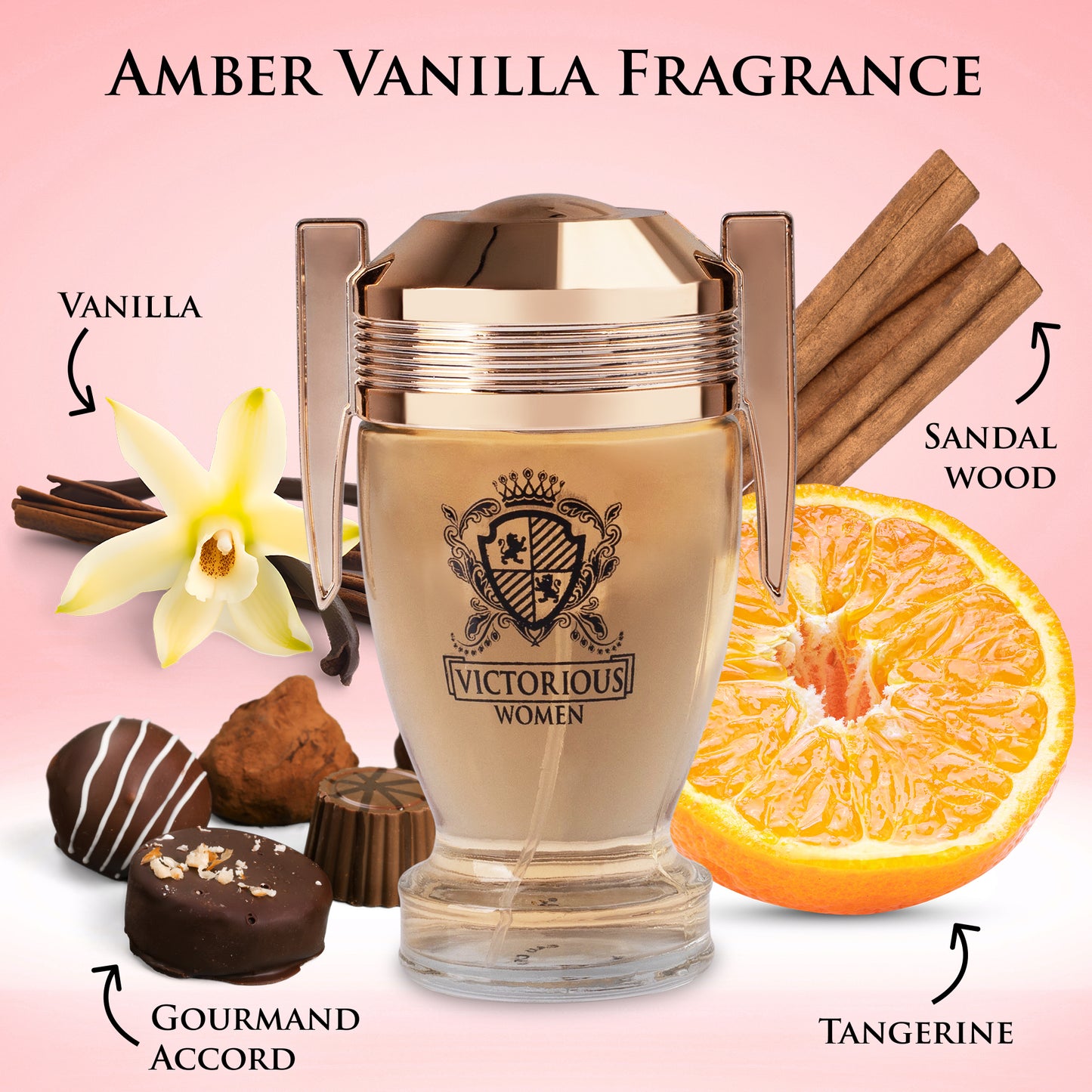 Victorious for Women - 3.4 oz / 100ml Elegant and Alluring Perfume | Urban Collection