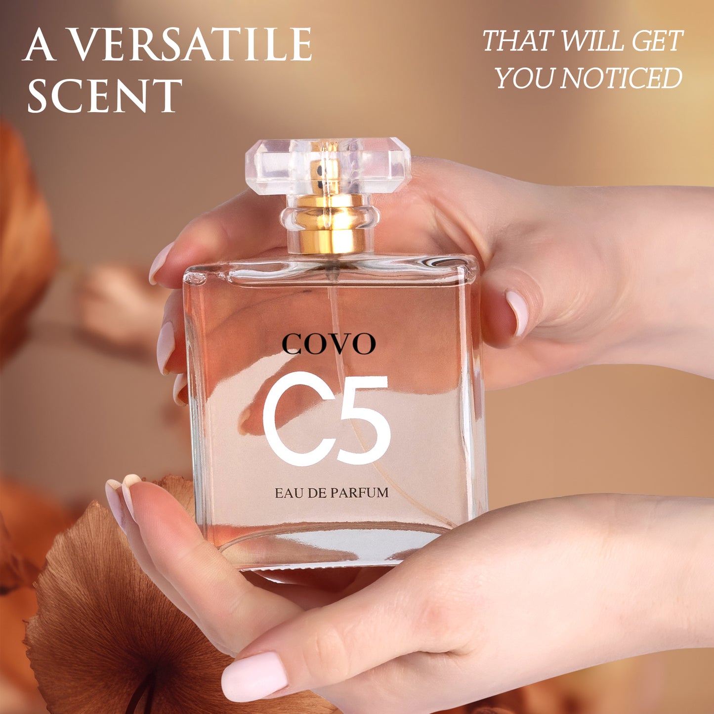 Covo C5 3.4 Oz Perfume for Women - (Formerly Coco C5) Timeless Floral Citrus Scent | Urban Collection