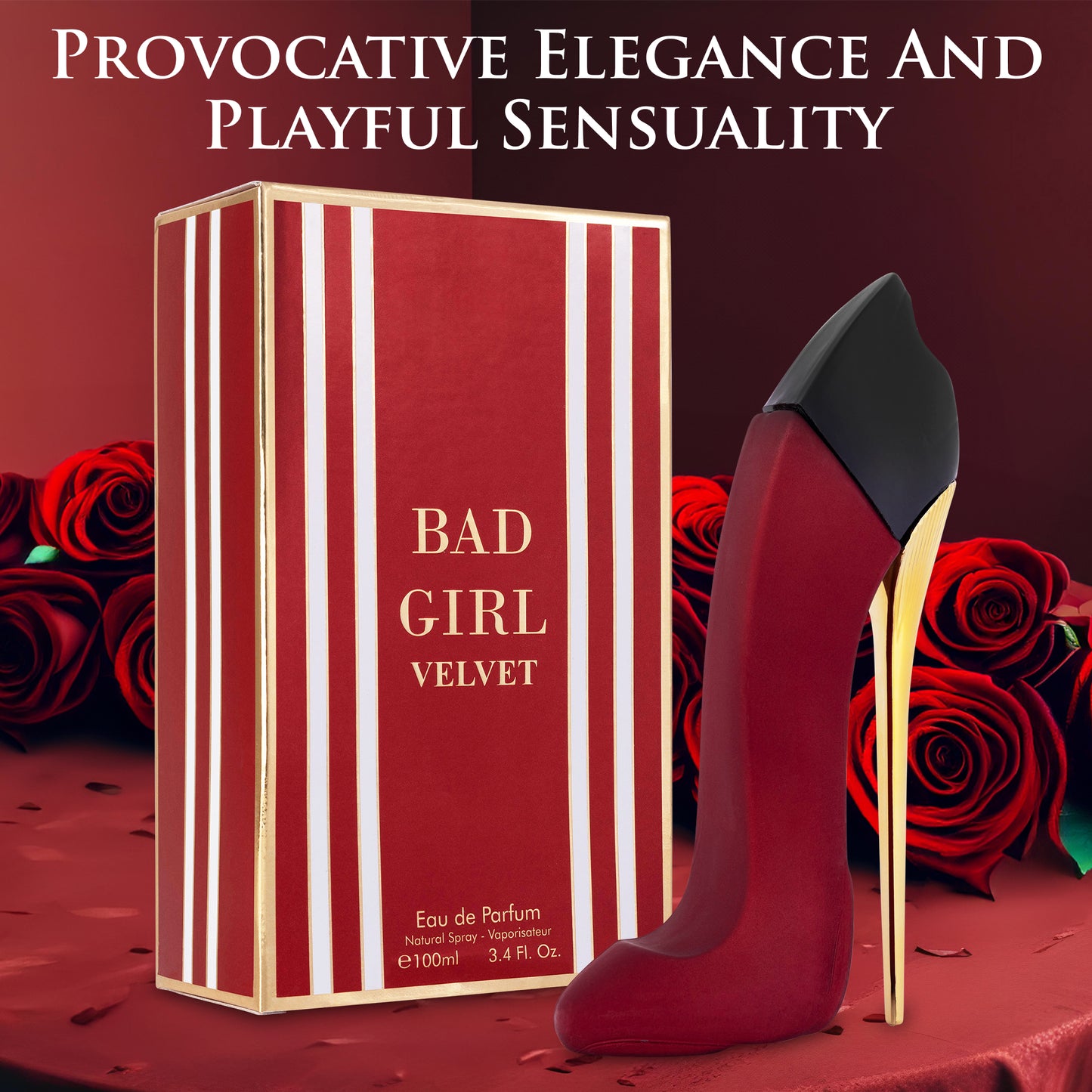 Bad Girl Velvet - 3.4 oz / 100ml Seductive and Luxurious Perfume | Urban Collection
