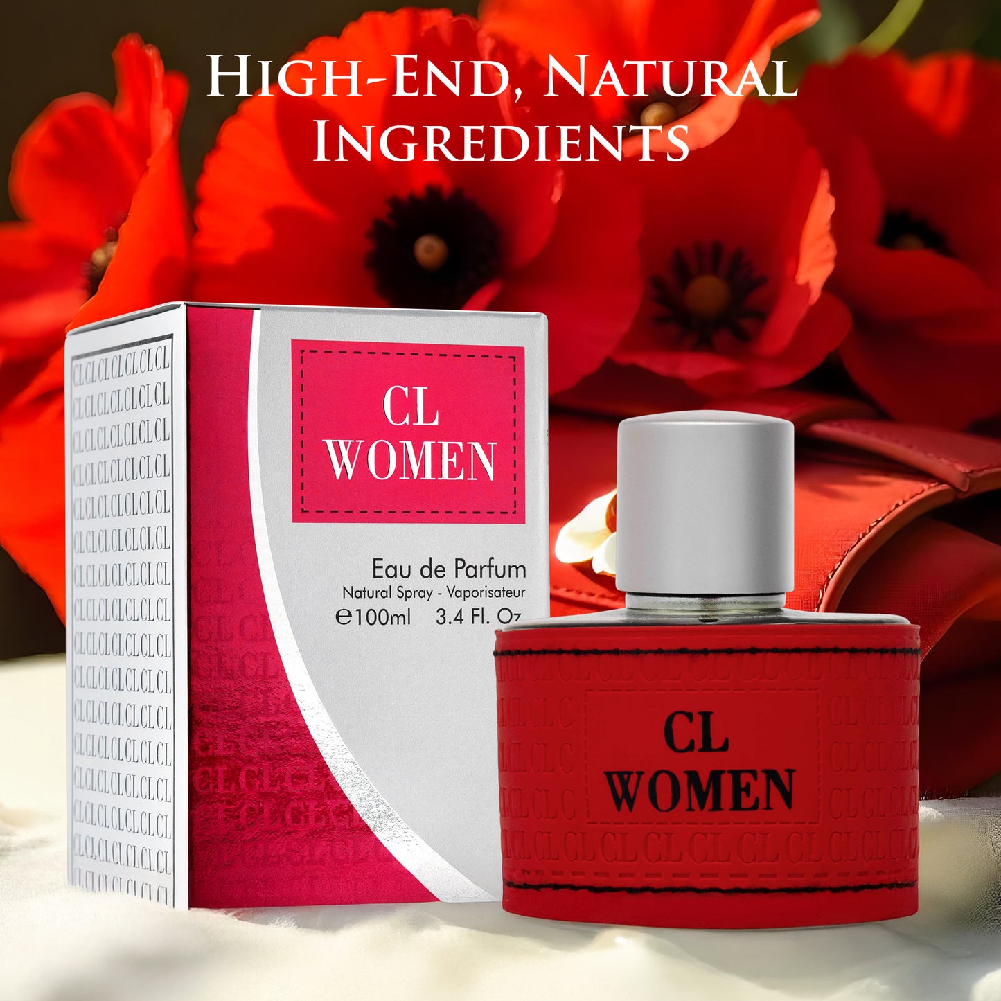 CL for Women – Designer-Inspired Oriental Floral Perfume | 3.4 oz/100ml Eau de Parfum | Urban Collection