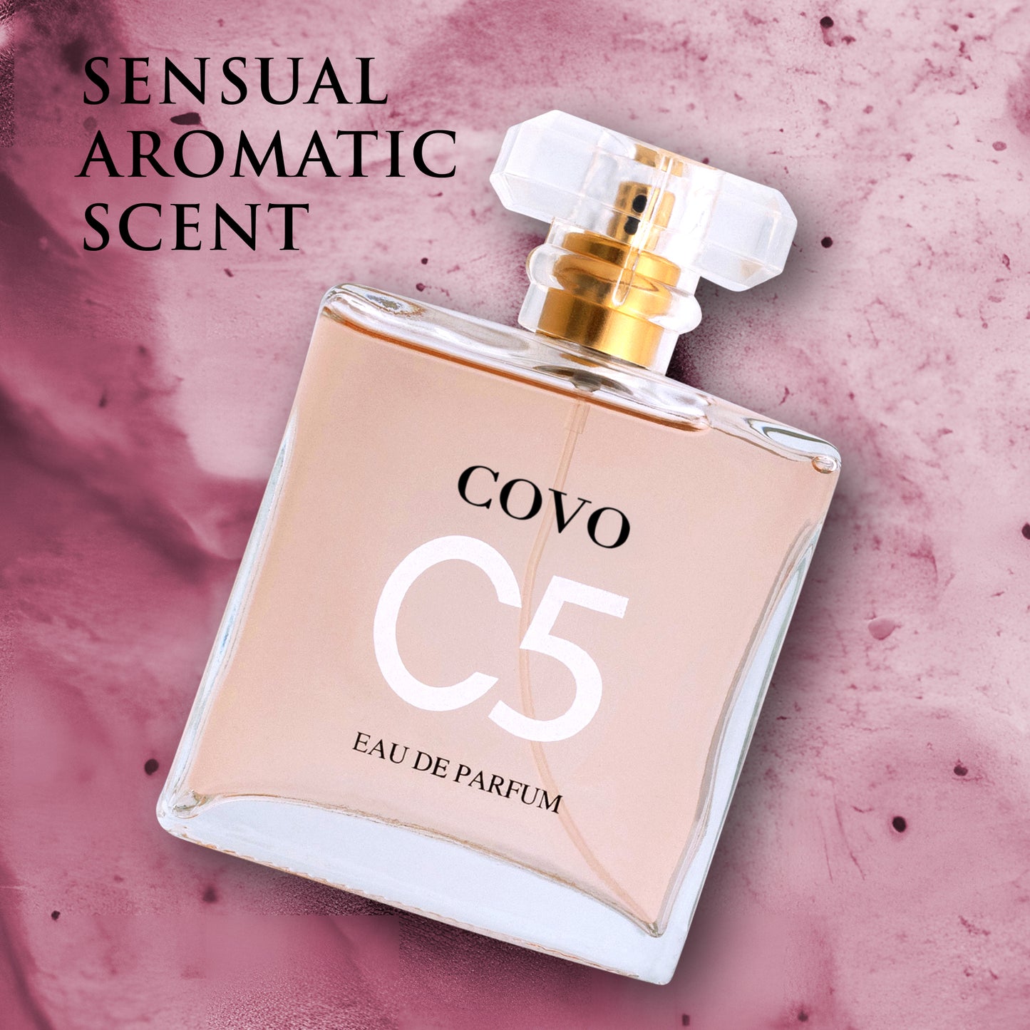 Covo C5 3.4 Oz Perfume for Women - (Formerly Coco C5) Timeless Floral Citrus Scent | Urban Collection