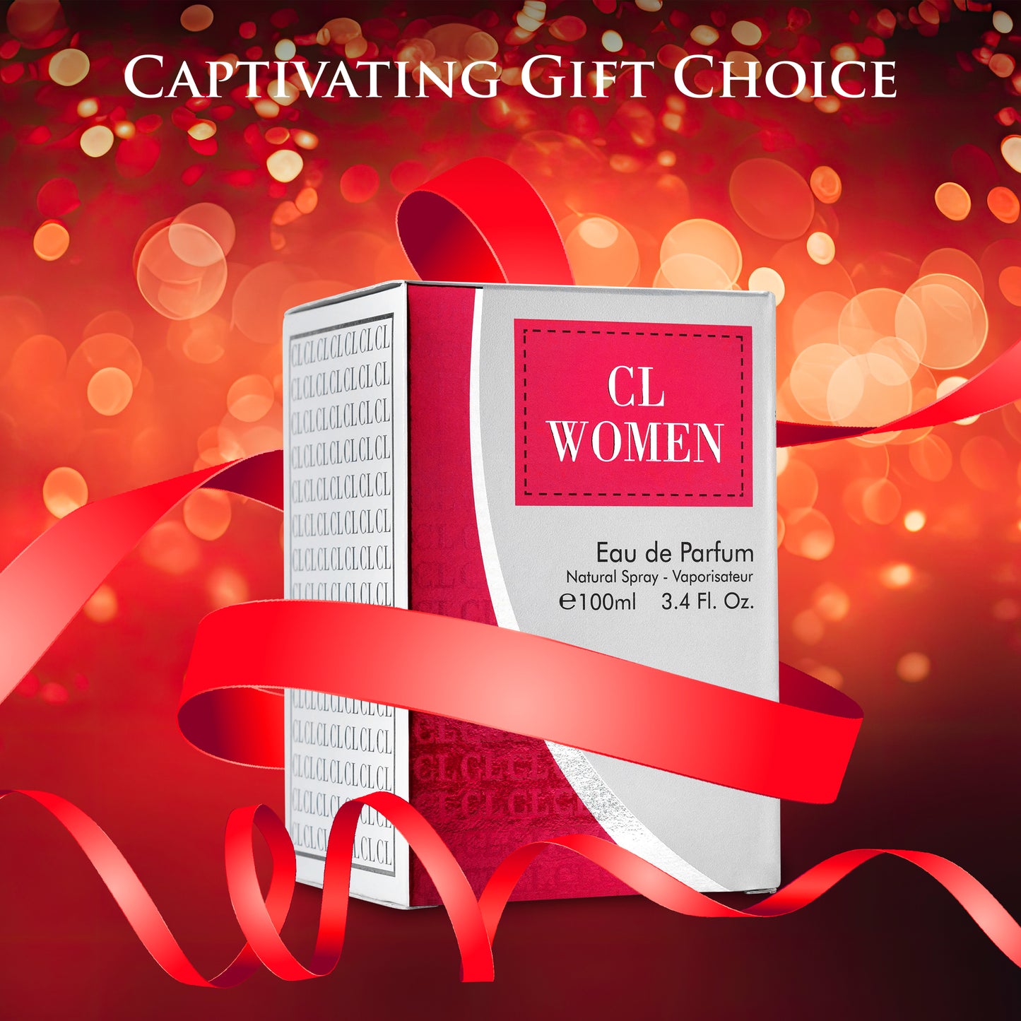 CL for Women – Designer-Inspired Oriental Floral Perfume | 3.4 oz/100ml Eau de Parfum | Urban Collection