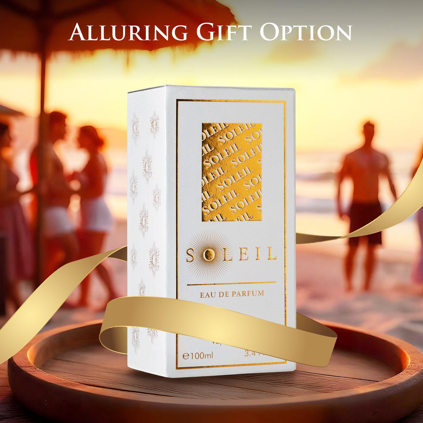 Soleil for Women – Designer-Inspired Warm Gourmand Perfume | 3.4 oz/100ml Eau de Parfum | Urban Collection
