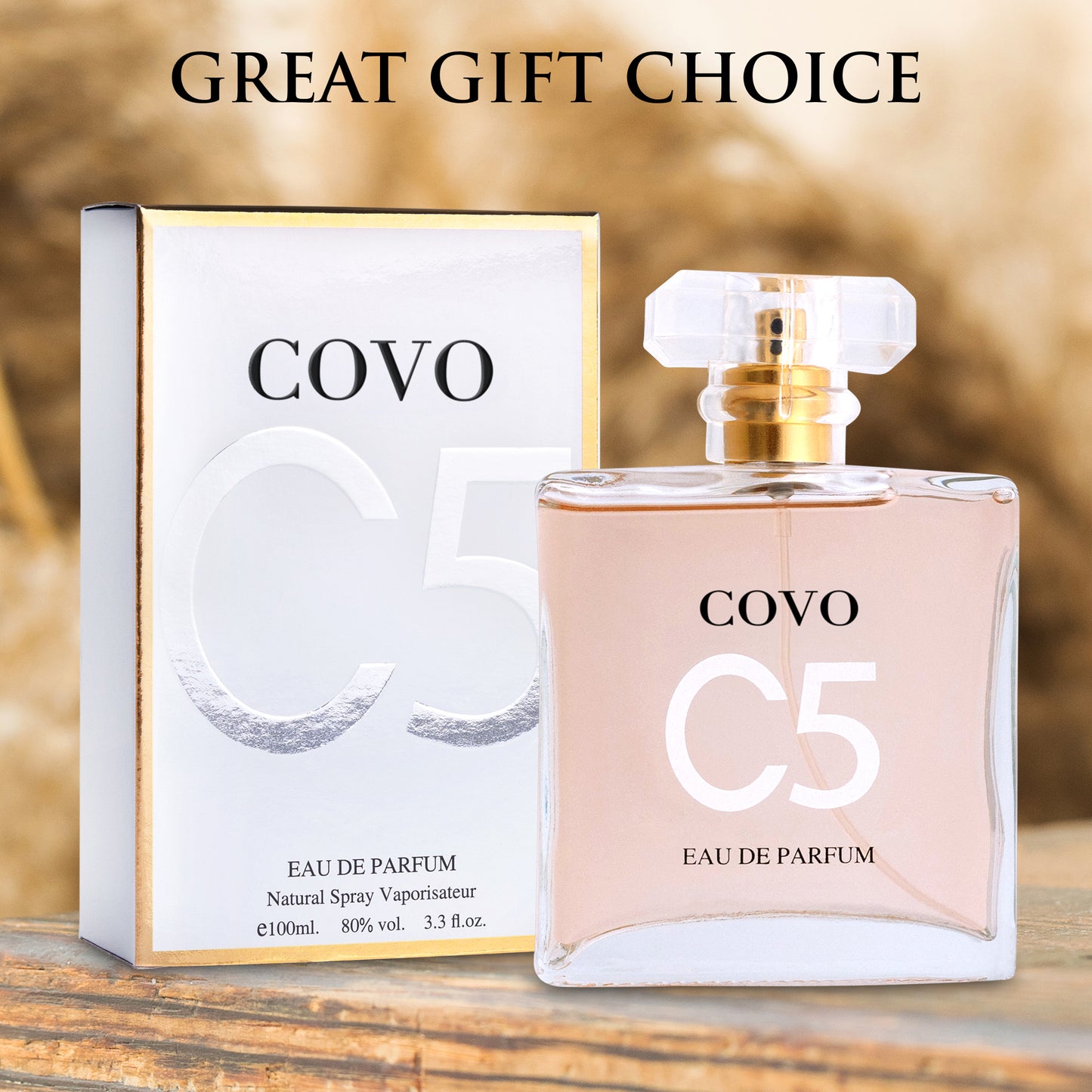 Covo C5 3.4 Oz Perfume for Women - (Formerly Coco C5) Timeless Floral Citrus Scent | Urban Collection