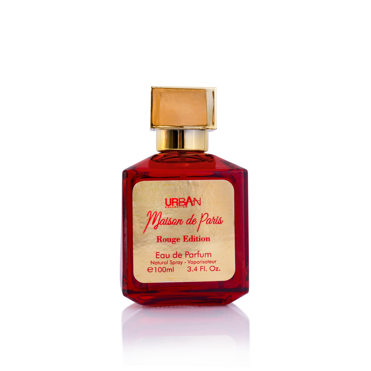 Maison de Paris Rouge - 3.4 oz / 100ml Unisex Fragrance of Bold Elegance and Sensuality | Urban Collection