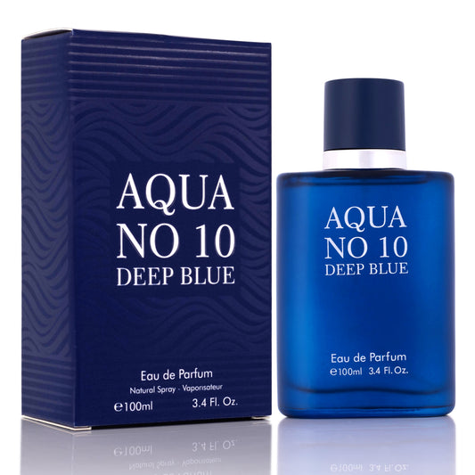 Aqua No 10 Deep Blue – 3.4 oz / 100ml Dive Into Intensity and Freshness | Urban Collection