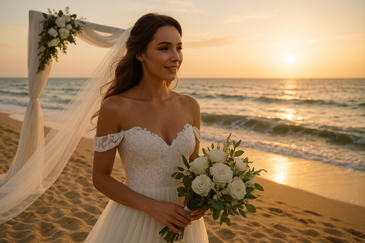 Romance junto al mar: El cautivador perfume de boda en la playa 'Valentine' te espera