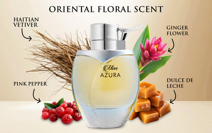 Miss Azura - 3.4 oz/100ml Fruity & Floral Fragrance | Urban Collection