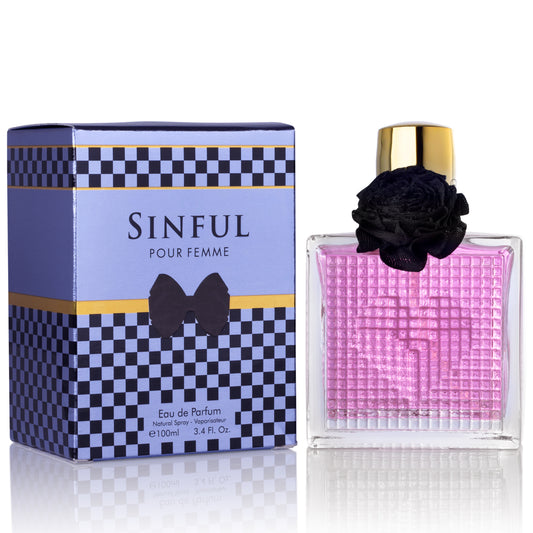 Sinful 3.4 Oz Perfume for Women - The Perfect Blend of Sweetness and Sensuality | Urban Collection
