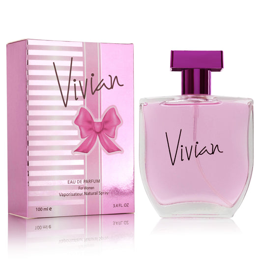 Vivian for Women – 3.4 oz / 100ml Fine Mist Body Spray – Fruity & Fresh Notes